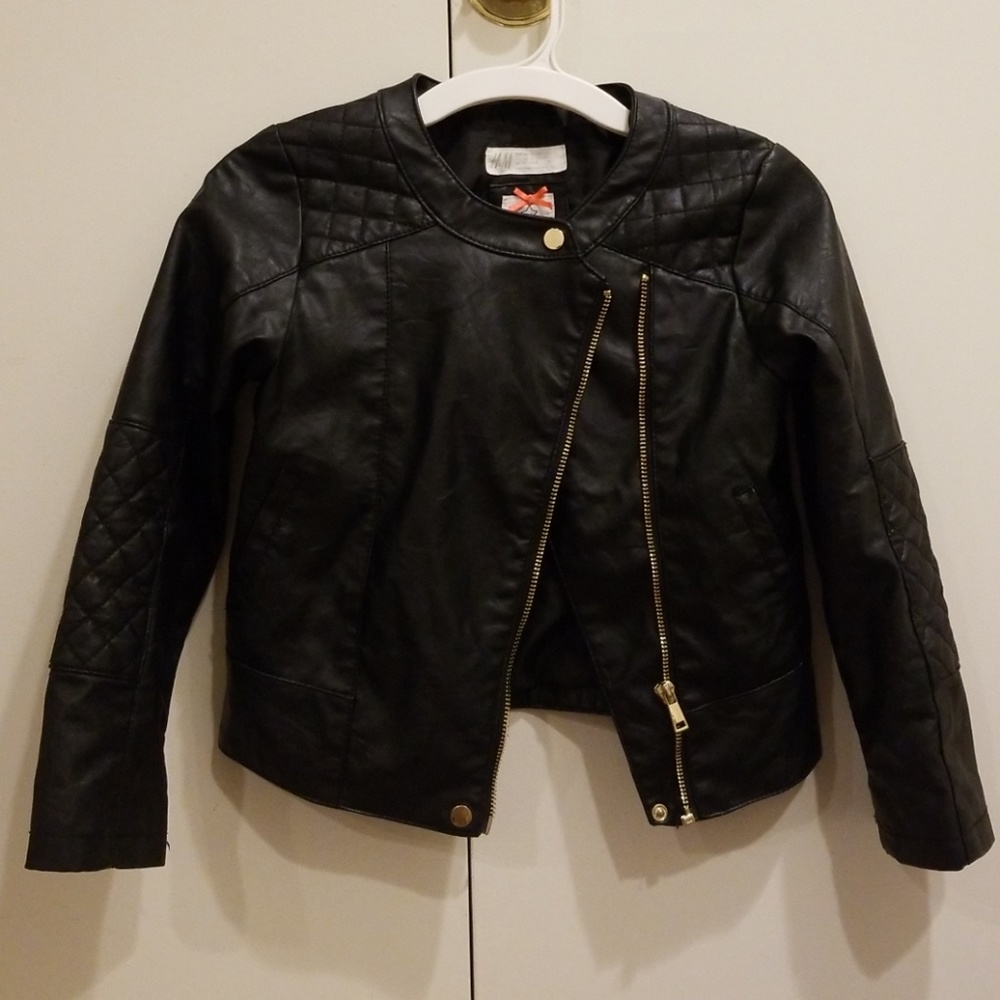 Kids moto jacket